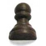 Logo Branded 0.24 Oz. Chocolate Chess Pawn