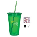 16 oz. Double Wall Tumbler With Candy Custom Printed