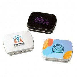 Logo Branded Domed Tin-MicroMints