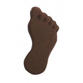 Custom Printed 0.16 Oz. Small Chocolate Foot Print