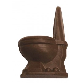 1.12 Oz. Chocolate Toilet Logo Branded