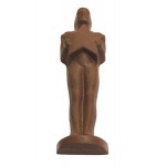 5.92 Oz. Large Chocolate Statue Award Logo Branded