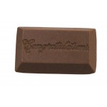 0.24 Oz. Small Chocolate Rectangle Congratulations Custom Imprinted