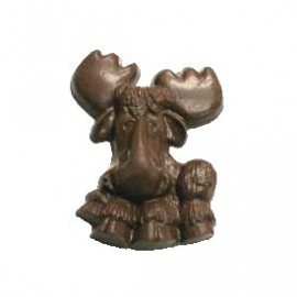 Logo Branded 2.56 Chocolate Moose - Silly  Logo Branded 2.56 Chocolate Moose - Silly