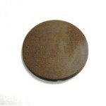 0.96 Oz. Chocolate Photo Round Custom Imprinted