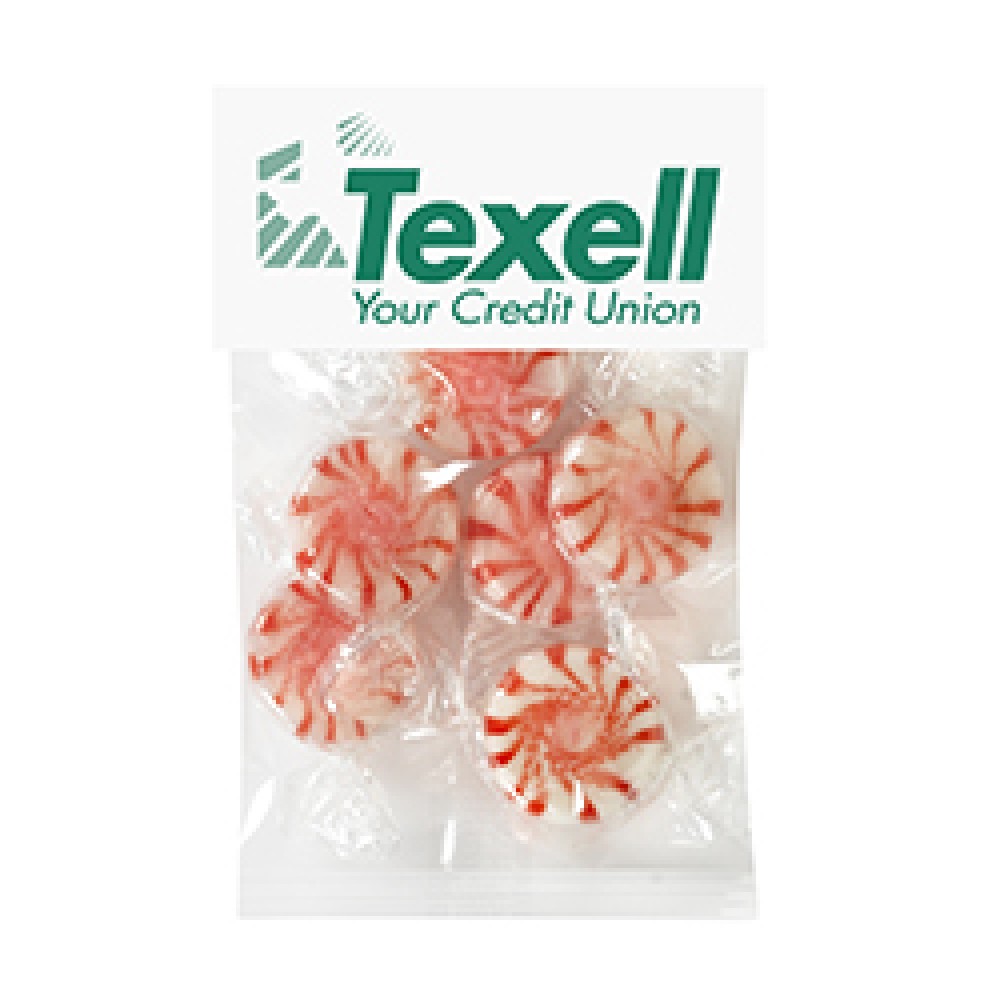 Logo Branded Starlight Mints in Header Bag (1 Oz.) Logo Branded Starlight Mints in Header Bag (1 Oz.)