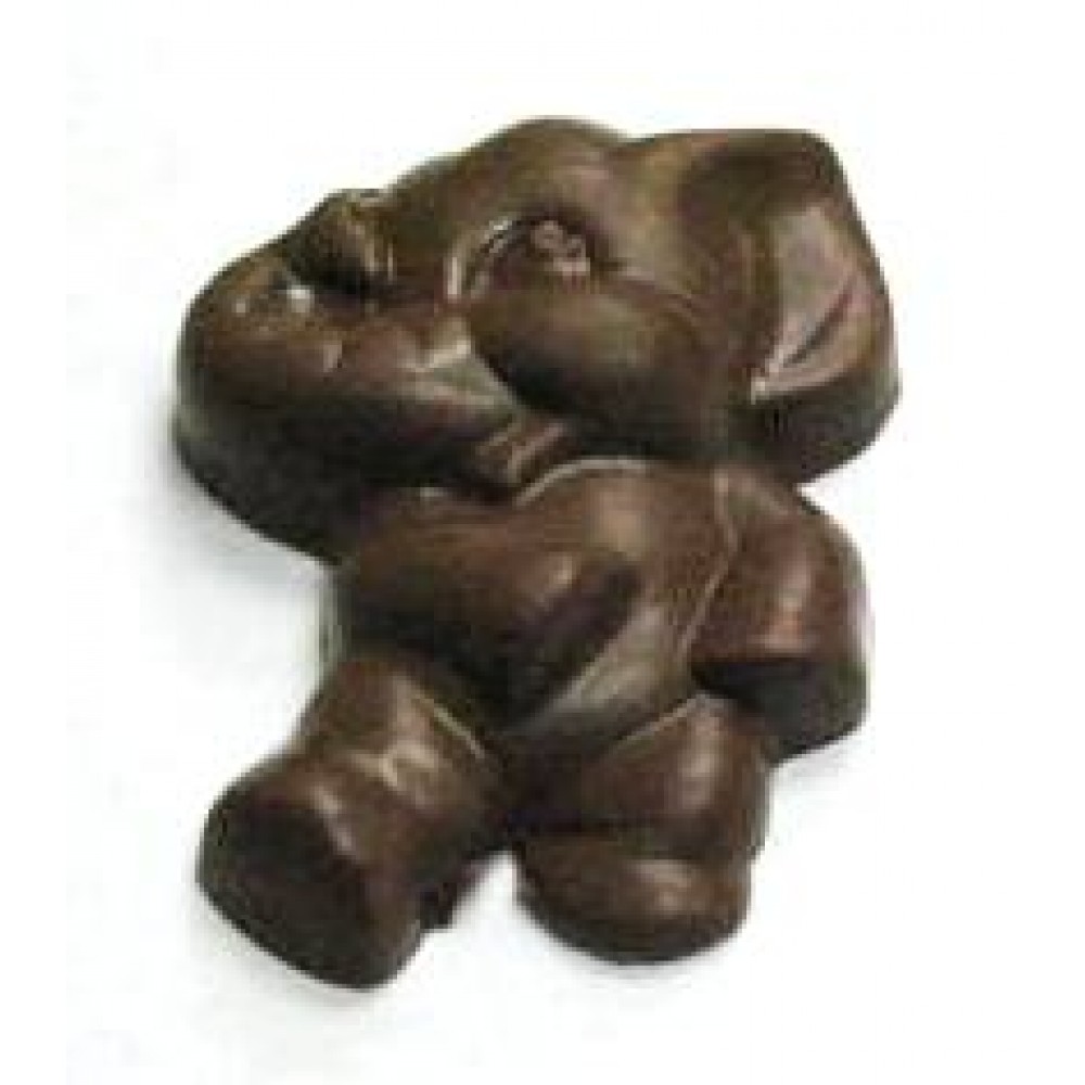 2.08 Oz. Chocolate Elephant Baby Logo Branded