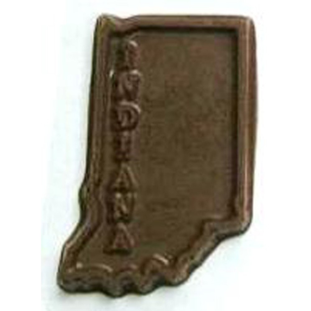 Custom Printed 0.56 Oz. Chocolate State of Indiana