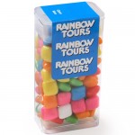 Logo Branded Medium Flip Top Candy Dispensers - Mini Gum