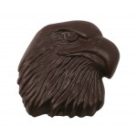 Logo Branded 1.28 Oz. Chocolate Eagle Head