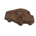 1.44 Oz. Chocolate School Bus Custom Printed