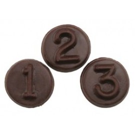 Promotional Number Rounds 7 Stock Chocolate Shape  Promotional Number Rounds 7 Stock Chocolate Shape