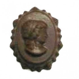 Logo Branded 0.40 Oz. Chocolate Cameo