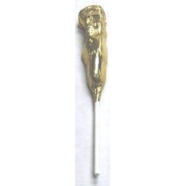 Custom Printed 1.04 Oz. Chocolate Pipe Wrench On A Stick  Custom Printed 1.04 Oz. Chocolate Pipe Wrench On A Stick
