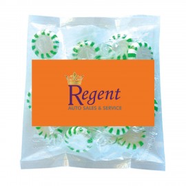 Custom Imprinted BC1 w/ Sm Bag of Spearmints  Custom Imprinted BC1 w/ Sm Bag of Spearmints