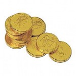 Stock Franklin & Liberty Chocolate Coins Custom Printed
