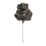 1.84 Oz. Chocolate Monkey On A Stick Custom Printed