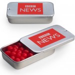 Custom Imprinted Slide Tin - Red Hots