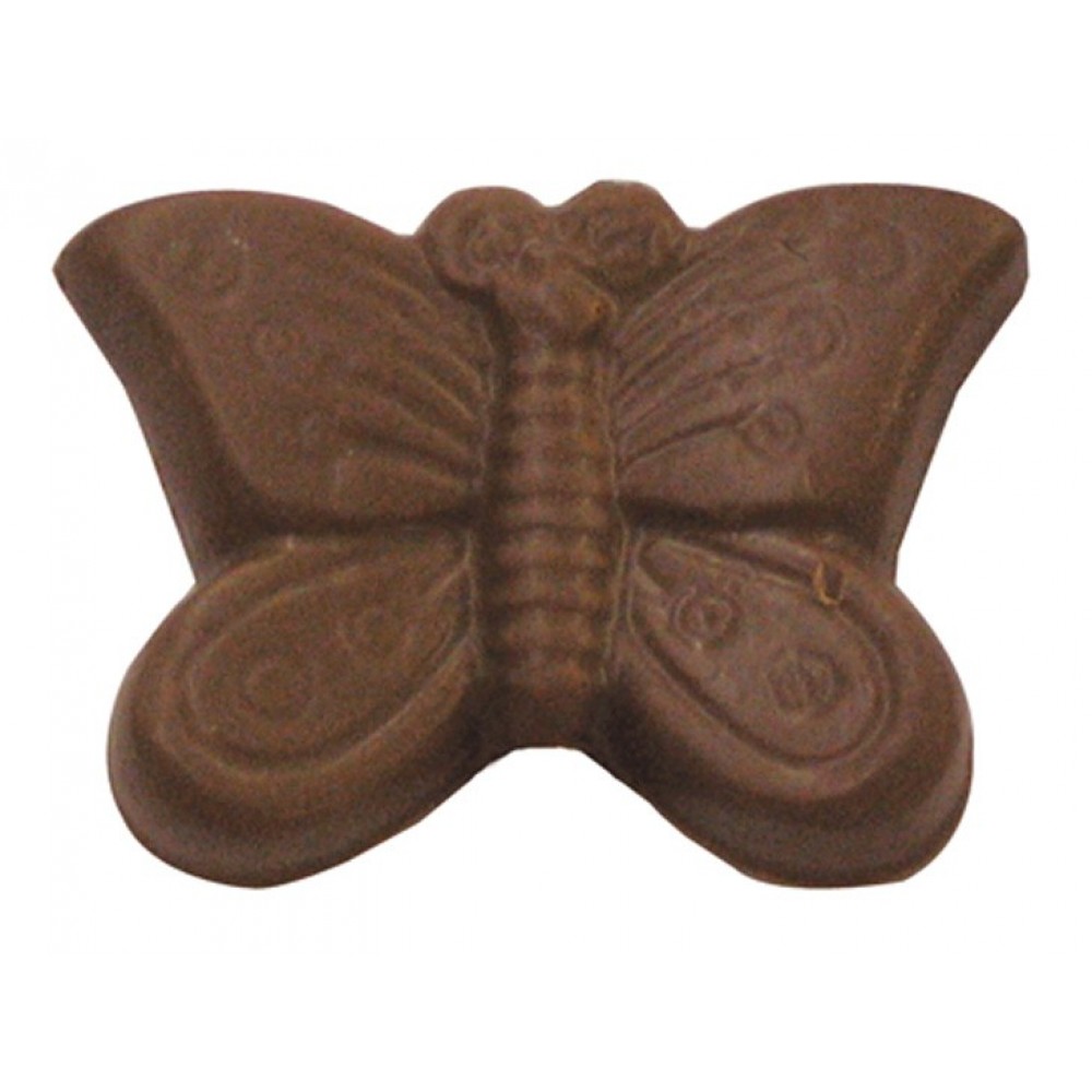 Custom Printed 0.4 Oz. Medium Chocolate Butterfly