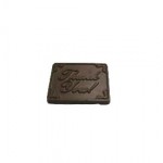 4.32 Oz. Chocolate Thank You Centerpiece Rectangle Logo Branded