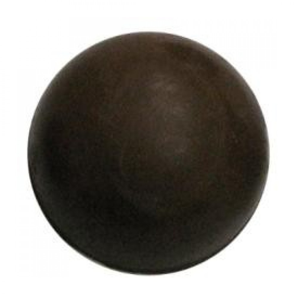 0.56 Oz. Chocolate Pool Ball Half Custom Imprinted