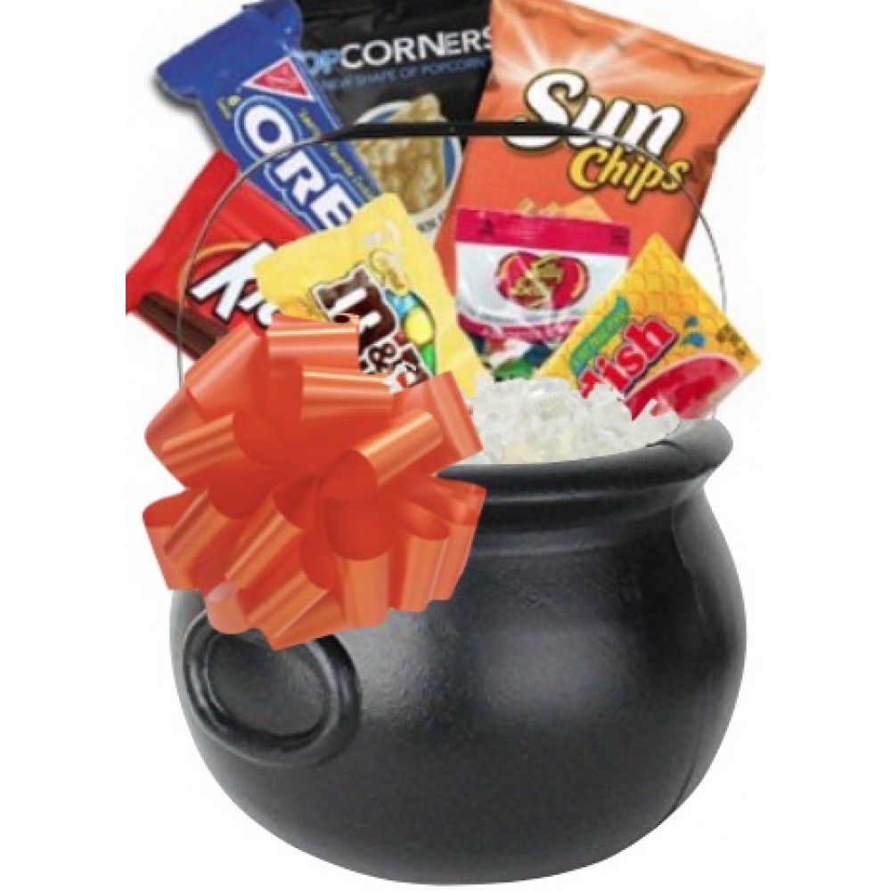 Halloween Candy Basket (Black) Custom Imprinted Halloween Candy Basket (Black) Custom Imprinted
