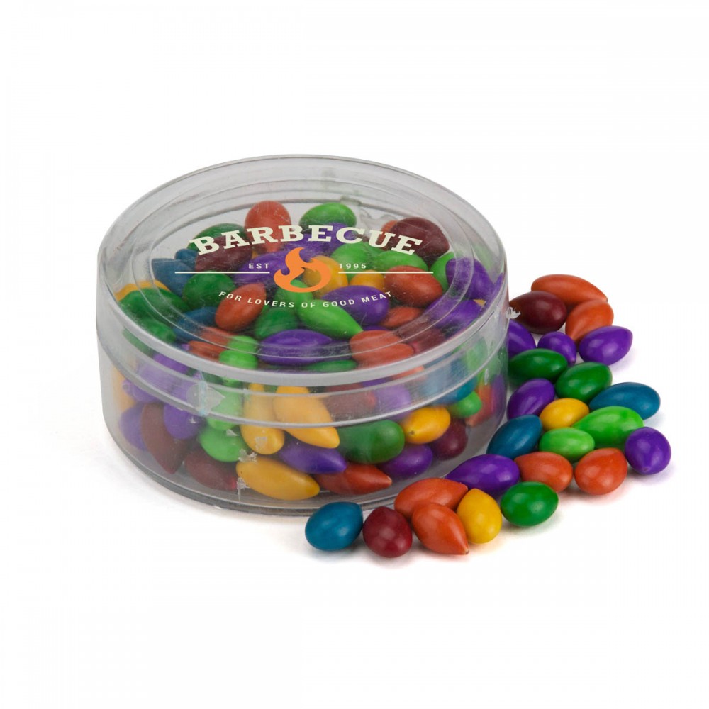 Round Candy Container Logo Branded