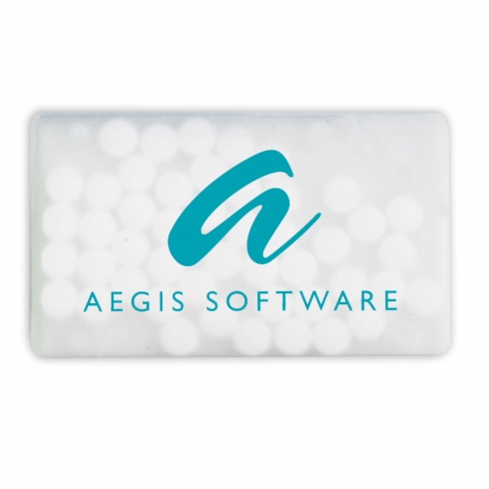 Credit Card Shape Mint Card Logo Branded Credit Card Shape Mint Card Logo Branded