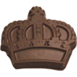 Logo Branded 1.76 Oz. Large Chocolate Crown
