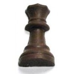 1.28 Oz. Chocolate Chess Queen 3D Custom Printed
