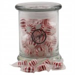 Jar w/Starlight Peppermints Custom Printed