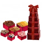 Contemporary Celebration Snack Tower Custom Imprinted