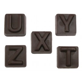 Custom Printed Alphabet Blocks Letter P Stock Chocolate Shape  Custom Printed Alphabet Blocks Letter P Stock Chocolate Shape