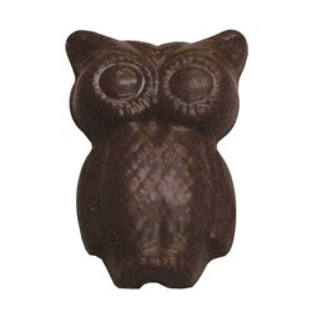 Promotional 1.12 Oz. Chocolate Owl On A Stick