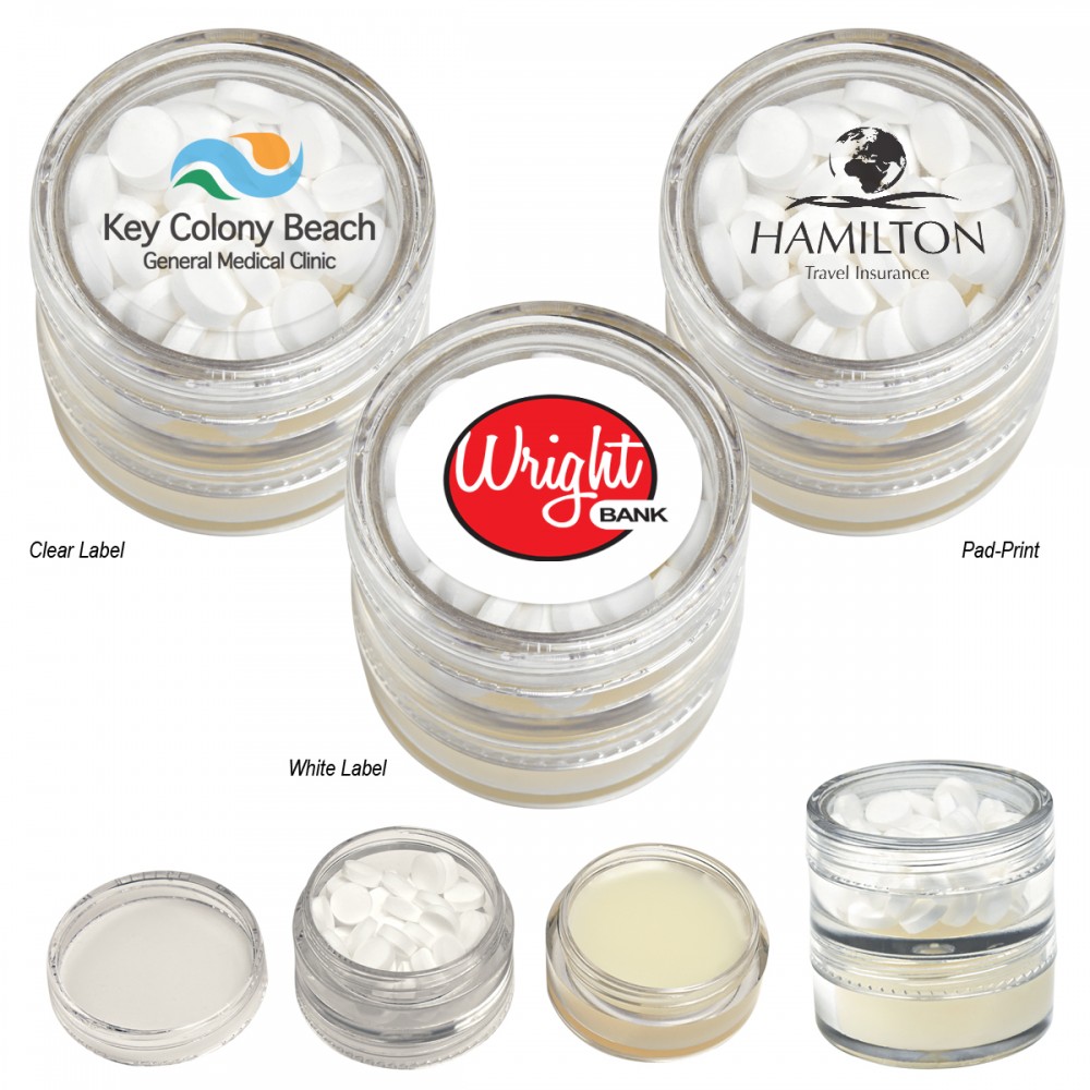 Logo Branded Lip Moisturizer And Mint Combo Logo Branded Lip Moisturizer And Mint Combo