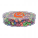 Large Round Show Piece - Colored Candy, Chocolate Littles Logo Branded