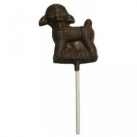 Promotional 0.80 Oz. Chocolate Lamb - On A Stick