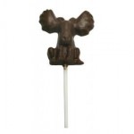 2.5 Oz. Chocolate Moose On A Stick Logo Branded