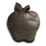 Custom Printed 0.56 Oz. Chocolate Apple Small With Leaf