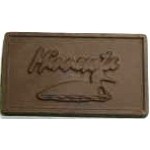 1.44 Oz. Minnesota Loon Chocolate Business Card Custom Printed
