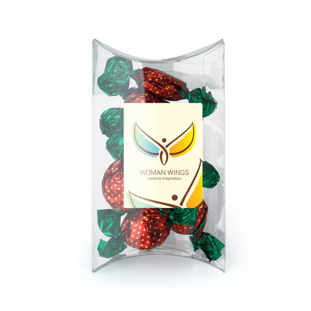 Clear Pillow Box Custom Imprinted Clear Pillow Box Custom Imprinted