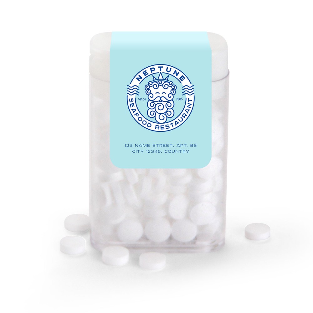 Tiny Mint Container Logo Branded Tiny Mint Container Logo Branded