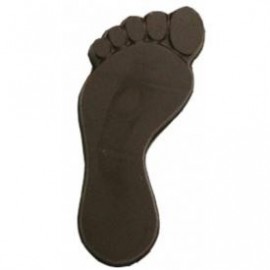 Custom Imprinted 0.80 Oz. Chocolate Foot Print  Custom Imprinted 0.80 Oz. Chocolate Foot Print