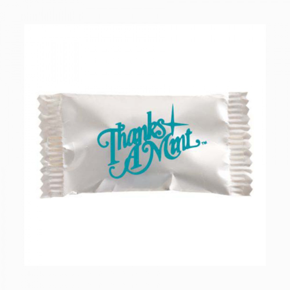 Assorted Fruit Balls in a Thanks A Mint Classic Wrapper Custom Imprinted Assorted Fruit Balls in a Thanks A Mint Classic Wrapper Custom Imprinted