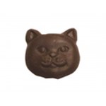 Custom Printed 0.64 Oz. Chocolate Cat Head