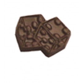 Custom Imprinted 0.32 Oz. Chocolate Dice