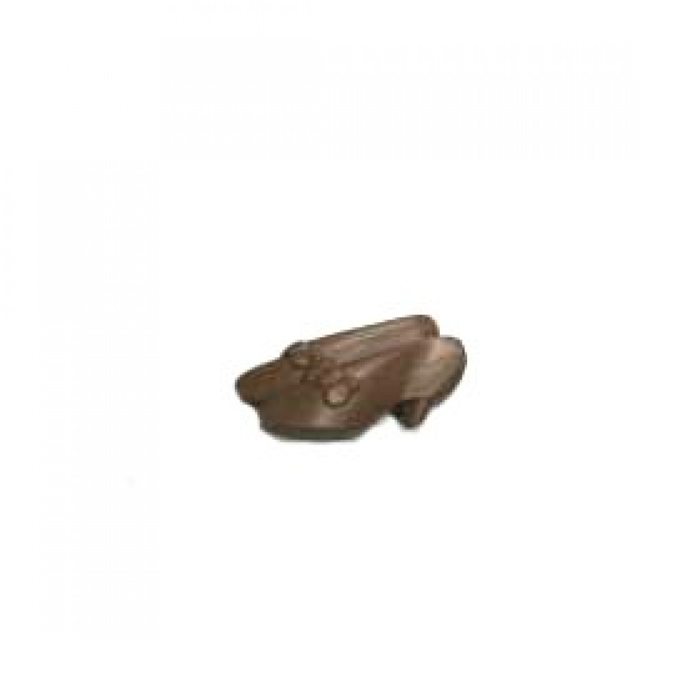 1.12 Oz. Chocolate Pumps Pair Medium Logo Branded