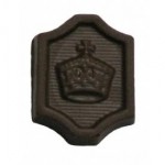 Logo Branded 0.32 Oz. Chocolate Crown Octagon