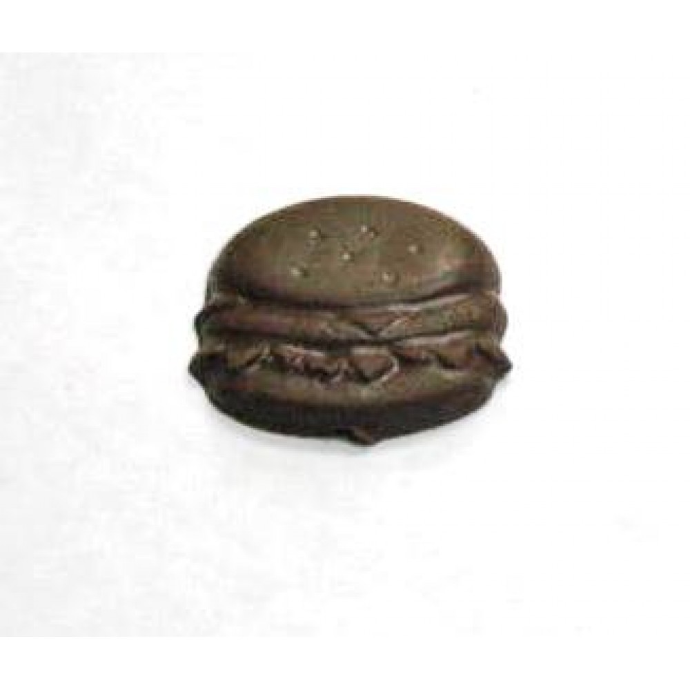 Custom Imprinted 0.72 Oz. Chocolate Hamburger Custom Imprinted 0.72 Oz. Chocolate Hamburger