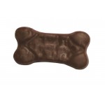 0.16 Oz. Chocolate Dog Bone Mini Custom Printed
